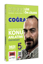 Yargı Yayınları 2024 KPSS Lise Ön Lisans 5Yüz Ekibi Coğrafya Çıkmış Sorularla Desteklenmiş Analizli Konu Anlatımı (Önay Çepe) - Yargı Yayınları