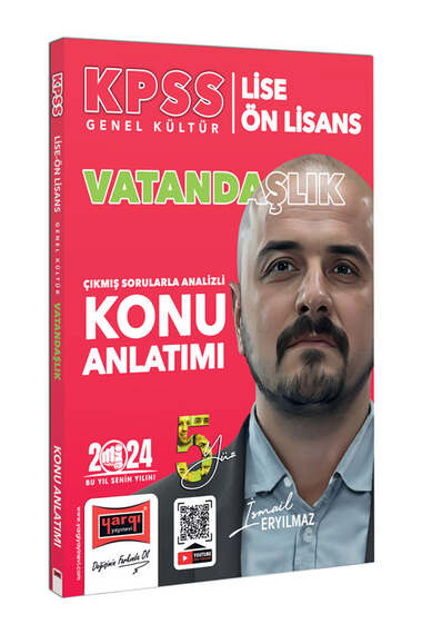 Yargı Yayınları 2024 KPSS Lise Ön Lisans 5Yüz Vatandaşlık Çıkmış Sorularla Desteklenmiş Analizli Konu Anlatımı - 1