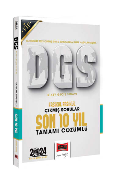 Yargı Yayınları 2024 DGS Çıkmış Sorular Fasikül Fasikül Tamamı Çözümlü Son 10 Yıl - 1