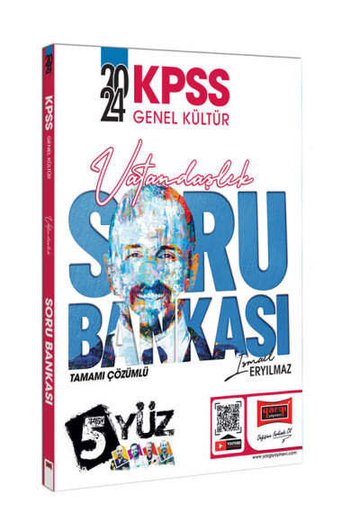 Yargı Yayınları 2024 KPSS Genel Kültür 5Yüz Vatandaşlık Tamamı Çözümlü Soru Bankası - 1