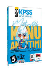 Yargı Yayınları 2024 KPSS Genel Yetenek 5Yüz Matematik Konu Anlatımı - Yargı Yayınları