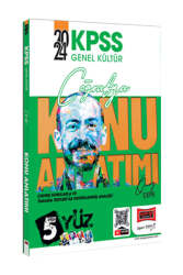 Yargı Yayınları 2024 KPSS Genel Kültür 5Yüz Coğrafya Konu Anlatımlı - Yargı Yayınları