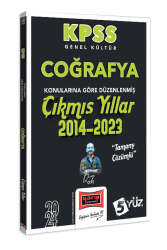 Yargı Yayınları 2024 KPSS Genel Kültür Coğrafya Konularına Göre Düzenlenmiş Tamamı Çözümlü Çıkmış Yıllar (2014-2023) - Yargı Yayınları