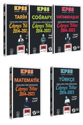 Yargı Yayınları 2024 KPSS GK-GY Tüm Dersler Konularına Göre Düzenlenmiş Tamamı Çözümlü Çıkmış Sorular (2014-2023) - Yargı Yayınları