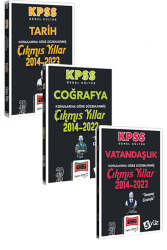 Yargı Yayınları 2024 KPSS Genel Kültür Konularına Göre Düzenlenmiş Tamamı Çözümlü Çıkmış Sorular (2014-2023) - Yargı Yayınları
