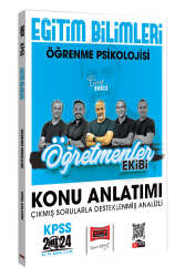 Yargı Yayınları 2024 KPSS Eğitim Bilimleri Öğretmenler Ekibi Öğrenme Psikolojisi Konu Anlatımı - Yargı Yayınları