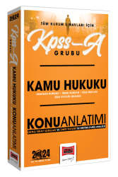 Yargı Yayınları 2024 KPSS A Grubu ve Tüm Kurum Sınavları İçin Kamu Hukuku Konu Anlatımı - Yargı Yayınları