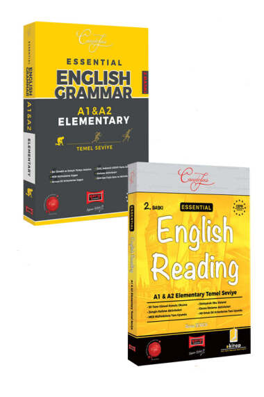 Yargı Yayınları Essential English Grammar A1-A2 Elementary Temel Seviye & Essential English Reading A1-A2 - 1
