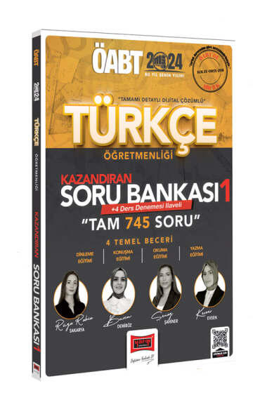 Yargı Yayınları 2024 ÖABT Türkçe Öğretmenliği Kazandıran Soru Bankası 1 - 1