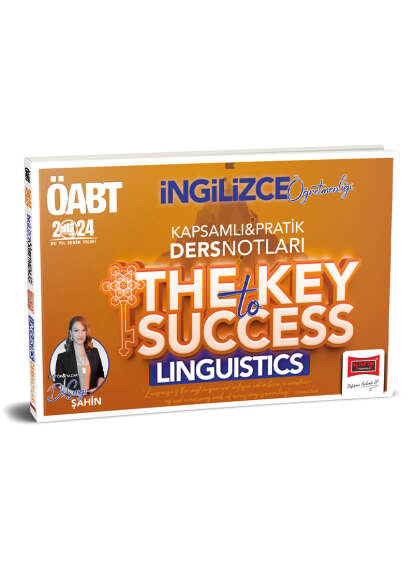 Yargı Yayınları 2024 ÖABT İngilizce Öğretmenliği The Key To Success Linguistics Kapsamlı Pratik Ders Notları - 1