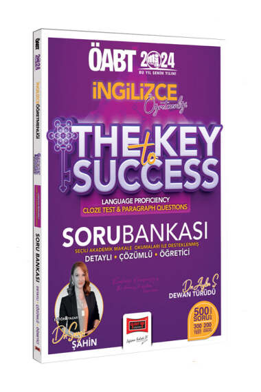 Yargı Yayınları 2024 ÖABT İngilizce Öğretmenliği The Key To Cloze Test And Paragraph Questions Tamamı Detaylı Çözümlü Soru Bankası - 1