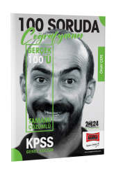 Yargı Yayınları 2024 KPSS 5Yüz 100 Soruda Tamamı Çözümlü Coğrafyanın Gerçek 100'ü - Yargı Yayınları