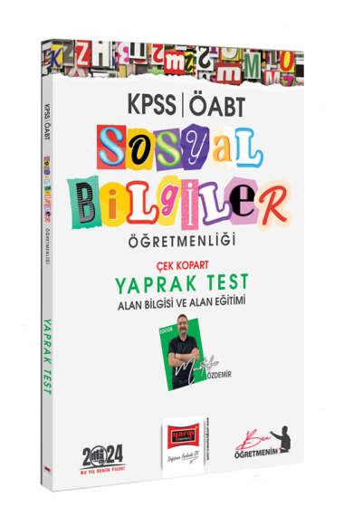 Yargı Yayınları 2024 ÖABT Sosyal Bilgiler Öğretmenliği Yaprak Test (Alan Bilgisi ve Alan Eğitimi) - 1