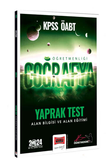 Yargı Yayınları 2024 ÖABT Coğrafya Öğretmenliği Yaprak Test - 1