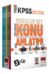 Yargı Yayınları 2024 KPSS 5Yüz Ekibi GK-GY Tüm Dersler Konu Anlatımlı Modüler Set - Yargı Yayınları