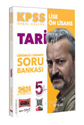 Yargı Yayınları 2024 KPSS Lise Ön Lisans 5Yüz Tarih Tamamı Çözümlü Soru Bankası - Yargı Yayınları