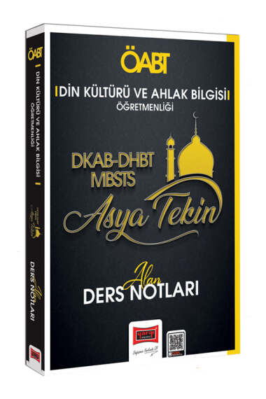 Yargı Yayınları 2024 KPSS ÖABT Din Kültürü ve Ahlak Bilgisi Öğretmenliği DHBT-DKAB-MBSTS Alan Ders Notları (Asya Tekin) - 1