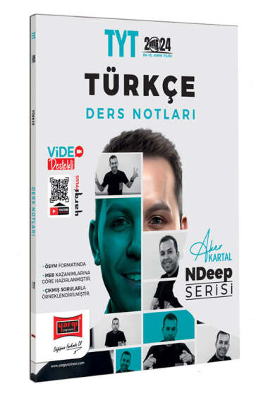 Yargı Yayınları 2024 NDeep Serisi TYT Türkçe Video Ders Notları (Aker Kartal) - 1