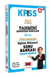 Yargı Yayınları 2024 KPSS Eğitim Bilimleri Anahtar Serisi Tahmini Anahtar Sorular Soru Bankası - Yargı Yayınları
