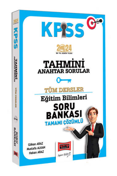 Yargı Yayınları 2024 KPSS Eğitim Bilimleri Anahtar Serisi Tahmini Anahtar Sorular Soru Bankası - 1