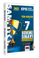 Yargı Yayınları 2024 Eğitim Bilimleri Tamamı Çözümlü Şampiyon 7 Deneme Sınavı - Yargı Yayınları