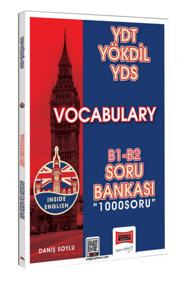 Yargı Yayınları 2024 YDT YÖKDİL YDS Vocabulary (Kelime) B1-B2 Soru Bankası (1000 Soru) - 1