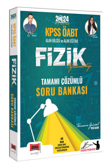 Yargı Yayınları 2024 KPSS ÖABT Fizik Öğretmenliği Tamamı Çözümlü Soru Bankası - 1