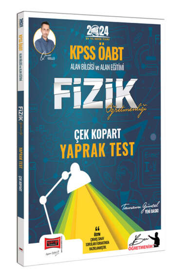 Yargı Yayınları 2024 KPSS ÖABT Fizik Öğretmenliği Yaprak Test - 1