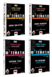 Yargı Yayınları 2024 ÖABT Lise Matematik Öğretmenliği Full Set - Yargı Yayınları