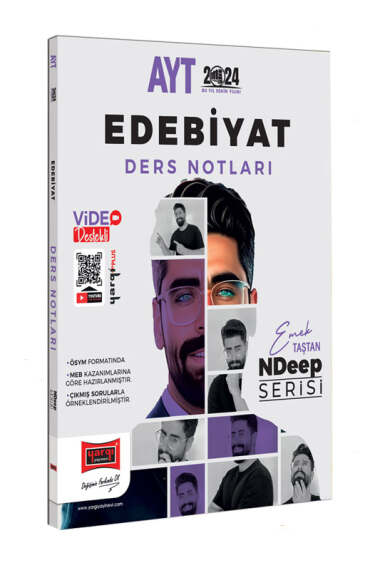 Yargı Yayınları 2024 AYT NDeep Serisi Edebiyat Ders Notları - 1