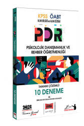 Yargı Yayınları 2024 ÖABT PDR Tamamı Çözümlü 10 Deneme Sınavı - Yargı Yayınları