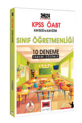 Yargı Yayınları 2024 ÖABT Sınıf Öğretmenliği Tamamı Çözümlü 10 Deneme Sınavı - Yargı Yayınları