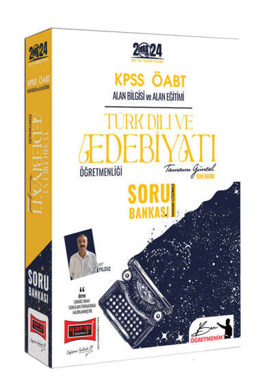 Yargı Yayınları 2024 ÖABT Türk Dili ve Edebiyatı Soru Bankası - 1