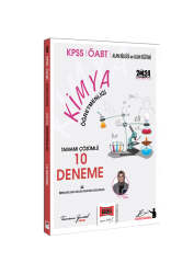Yargı Yayınları 2024 ÖABT Kimya Tamamı Çözümlü 10 Deneme Sınavı - Yargı Yayınları