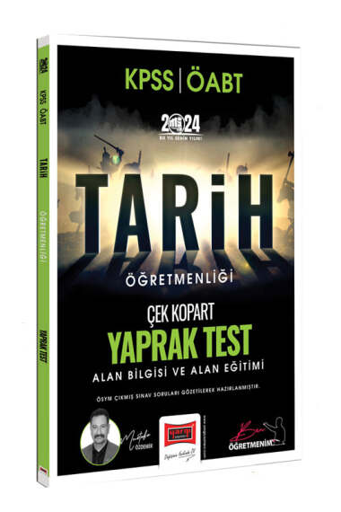 Yargı Yayınları 2024 ÖABT Tarih Öğretmenliği Yaprak Test - 1