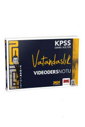 Yargı Yayınları 2024 KPSS Genel Kültür Vatandaşlık Video Ders Notu (Cihan Polat) - Yargı Yayınları