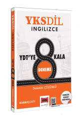 Yargı Yayınları 2024 YKS-Dil İngilizce YDT'ye 8 Kala Deneme Tamamı Çözümlü - Yargı Yayınları