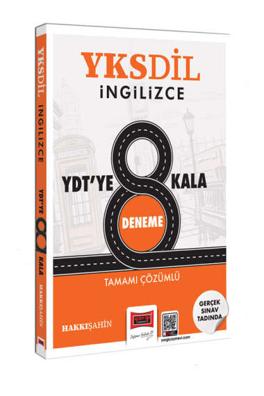 Yargı Yayınları 2024 YKS-Dil İngilizce YDT'ye 8 Kala Deneme Tamamı Çözümlü - 1