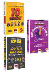 Yargı Yayınları 2024 KPSS Lise Ön Lisans Kazandıran Set (Deneme - Çıkmış Sorular - Çıkması Muhtemel Sorular) - Yargı Yayınları
