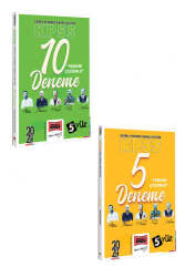 Yargı Yayınları 2024 KPSS 5Yüz Ekibi GK-GY Tamamı Çözümlü 15 Deneme Seti - Yargı Yayınları