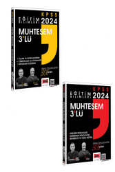 Yargı Yayınları 2024 KPSS Eğitim Bilimleri Muhteşeme Deneme Seti - Yargı Yayınları