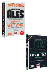 Yargı Yayınları 2024 ALES Ekonomik 11 Sınav Çıkmış Sorular ve Yaprak Test Seti - Yargı Yayınları
