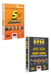Yargı Yayınları 2024 KPSS Lise Ön Lisans 5 Deneme ve Çıkmış Sorular Seti - Yargı Yayınları