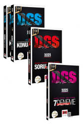 Yargı Yayınları 2025 DGS VİP Konu Anlatımı - Soru Bankası - 7 Deneme Seti - Yargı Yayınları