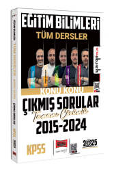 Yargı Yayınları 2025 KPSS Eğitim Bilimleri Tüm Dersler 2015-2024 Tamamı Çözümlü Konu Konu Çıkmış Sorular - Yargı Yayınları