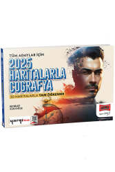 Yargı Yayınları 2025 KPSS Tüm Adaylar İçin Haritalarla Coğrafya - Yargı Yayınları