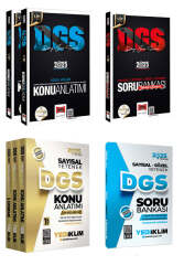 Yargı Yayınları & Yediiklim Yayınları 2025 DGS Kazandıran Paket 2 - Yargı Yayınları