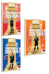 Yargı Yayınları 2025 KPSS Genel Kültür 2015-2024 Konularına Göre Düzenlenmiş Tamamı Çözümlü Çıkmış Sorular Seti (3 Kitap) - Yargı Yayınları