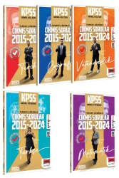 Yargı Yayınları 2025 KPSS GK-GY 2015-2024 Konularına Göre Düzenlenmiş Tamamı Çözümlü Çıkmış Sorular (5 Kitap) - Yargı Yayınları