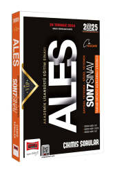 Yargı Yayınları 2025 ALES Vip Sayısal-Sözel Yetenek Son 7 Sınav Çıkmış Sorular (28 Temmuz 2024) Sınav Soruları Dahil - Yargı Yayınları